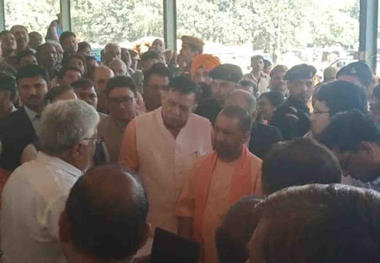 Chief Minister Yogi Adityanath statement development in kanpur