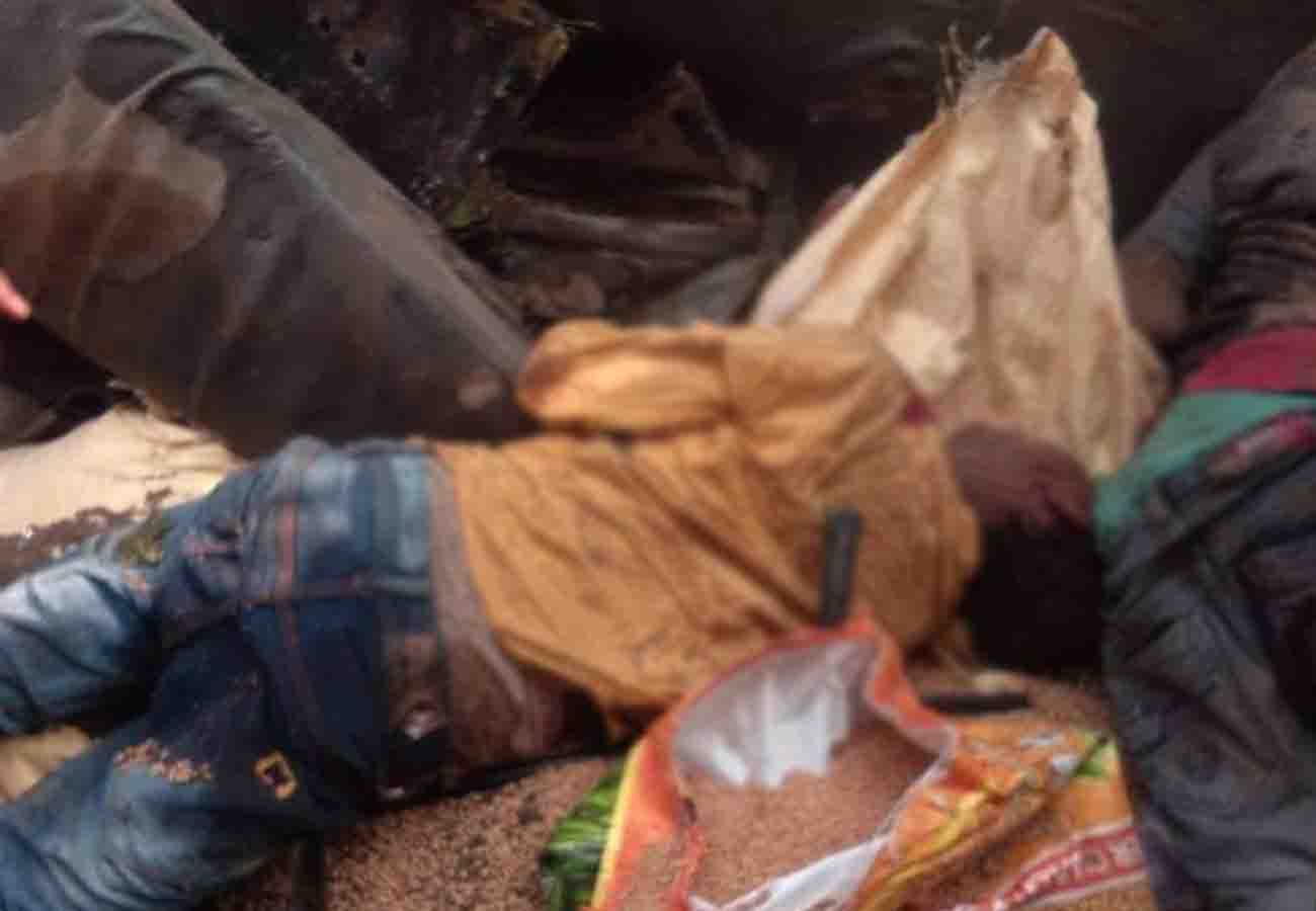 big accident in Chitrakoot three people died on the spot