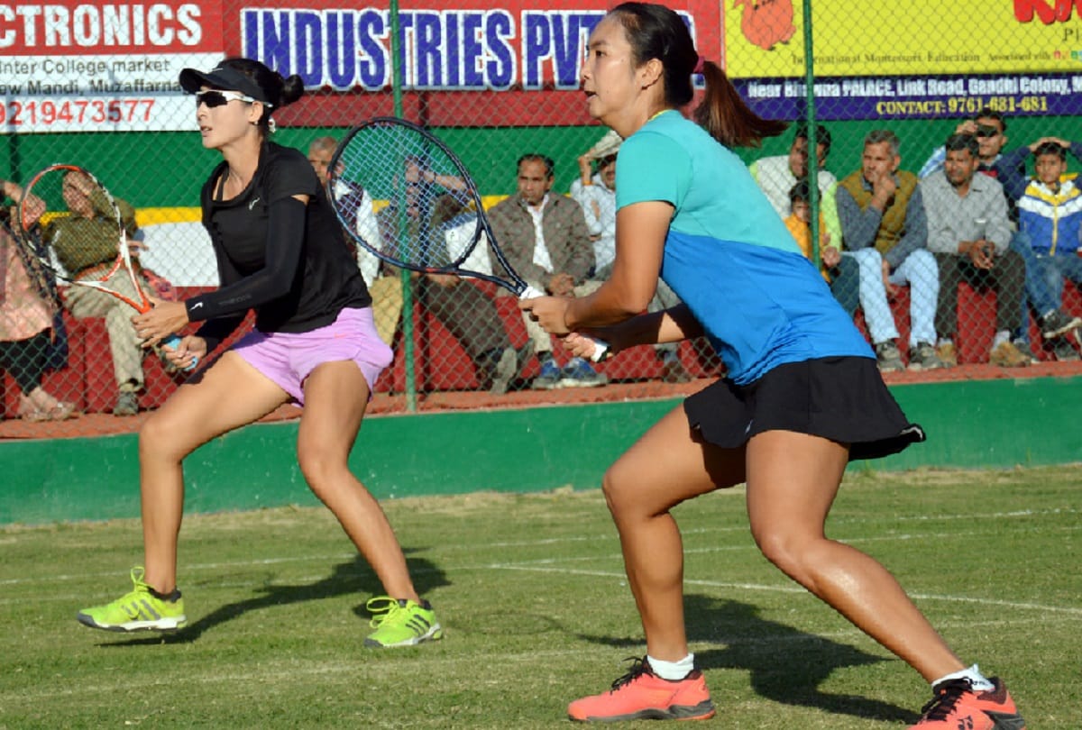 ITF Women's Tennis Tournament Final match between Tereza and Nataliala Kostik