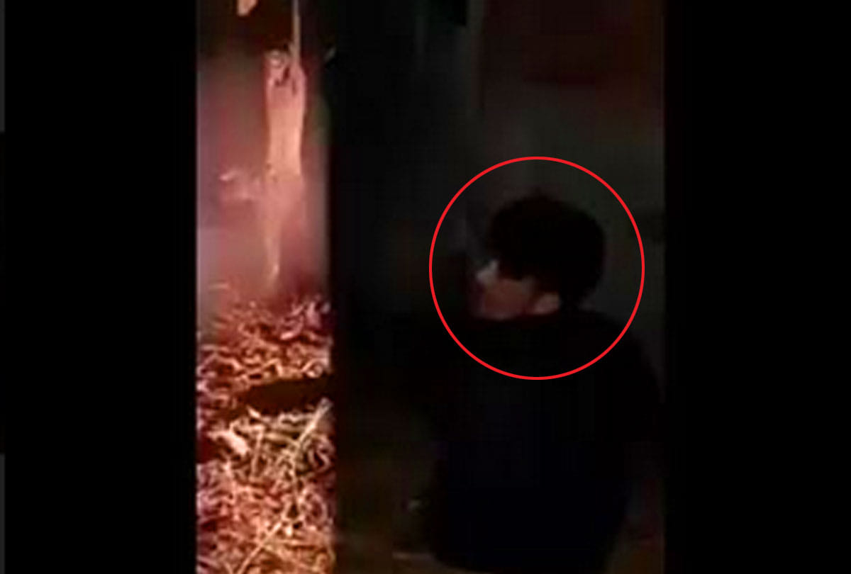 hizbul mujahideen killed resident of kashmir and shooted its killing video like isis