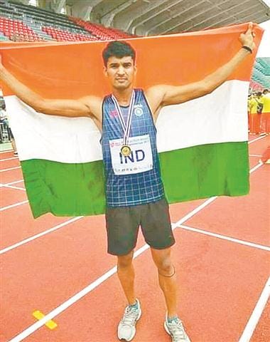 Father got inspiration to become athlete