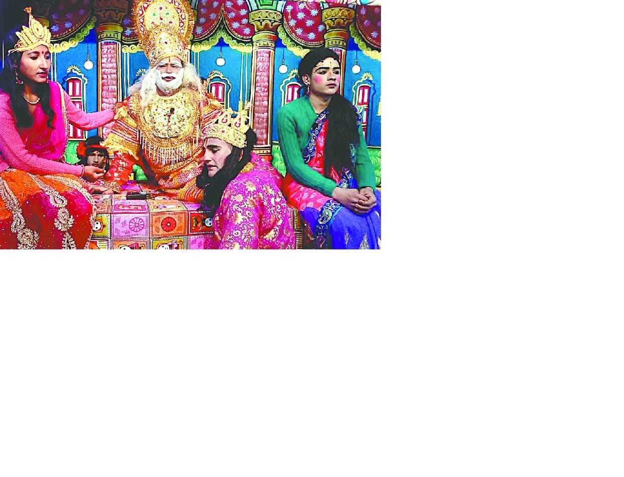 ramleela fever on in the hills