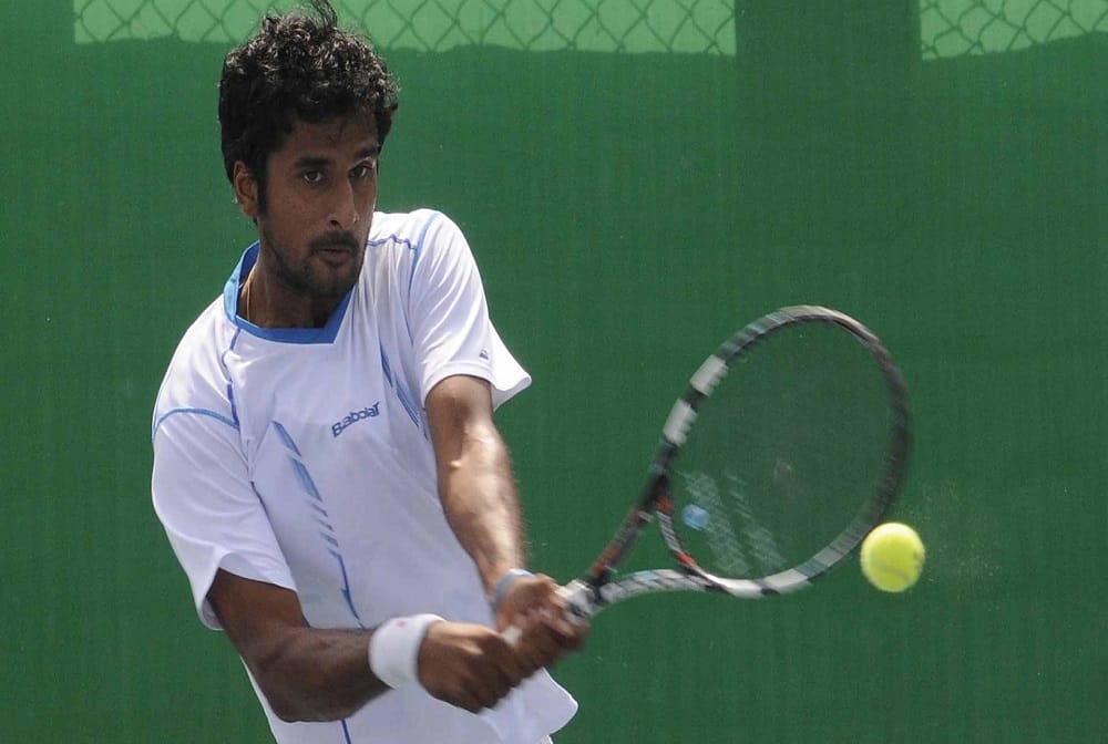 Bengaluru Open 2018: Saketh Myneni wins a dramatic semi-final  against Aleksandr Nedovyesov 