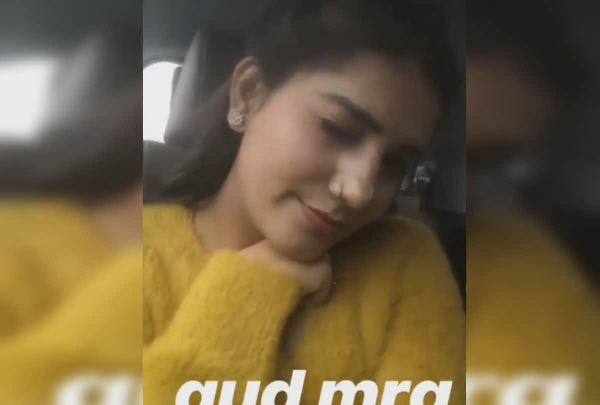 sapna choudhary update new video on social media with yellow sweater