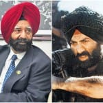 Kuldip Singh and Sunny Deol