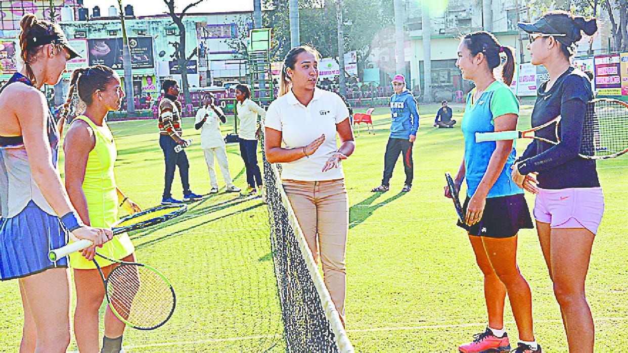 ITF Women's Tennis Tournament: Teerta and Natalalja Kostik will be among the title titles today