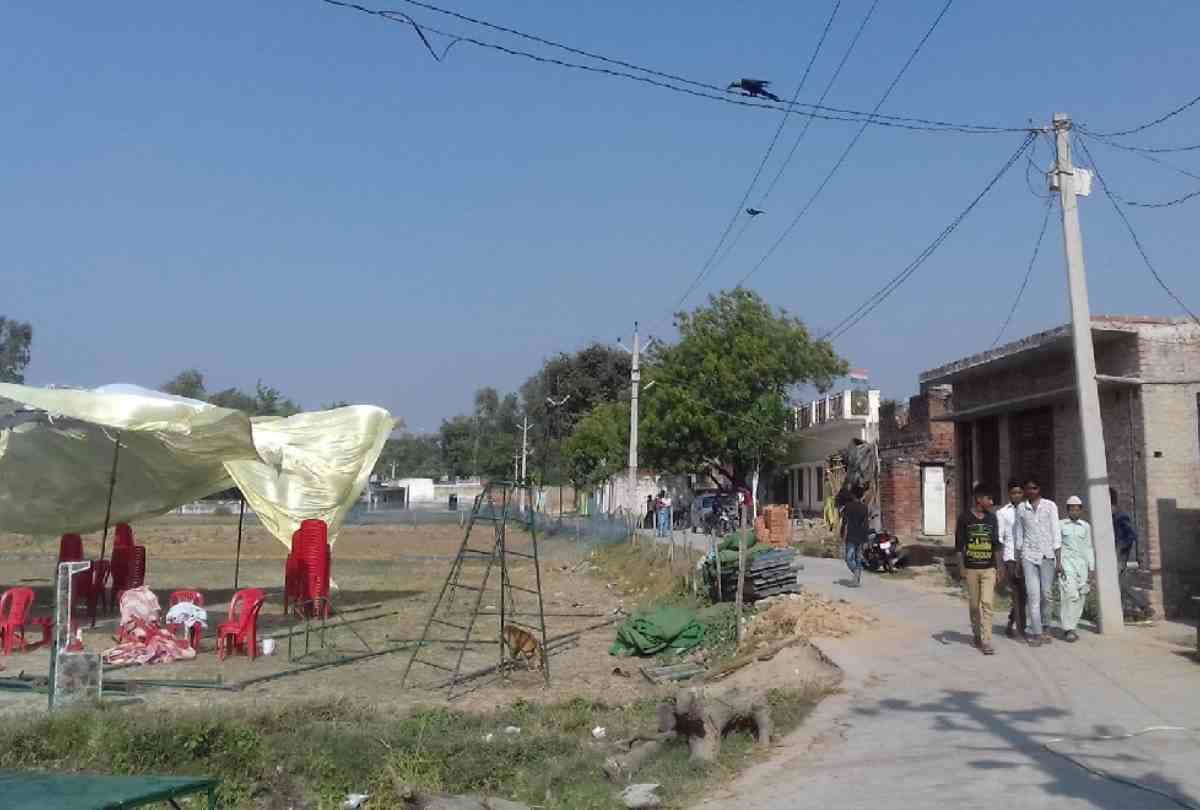 man died due to electric shock in barabanki