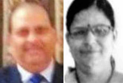 senior manager of amausi airport and his wife died in an accident