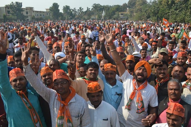 BJP shows strength in Kamal message journey