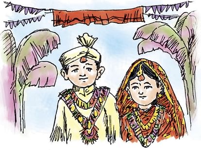 Number of child marriages going up in jhansi says national family health survey 