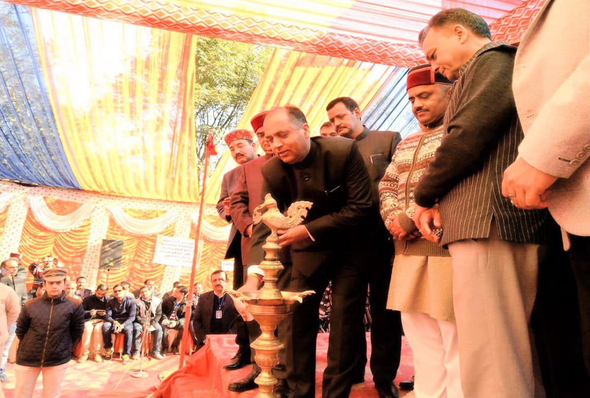 cm jairam thakur statement over Co operative movement in himachal