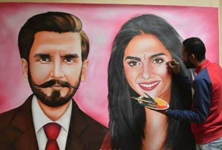 Chandigarh, A Fan Presented Special Gift of Marriage to Ranveer Singh and Deepika Padukone