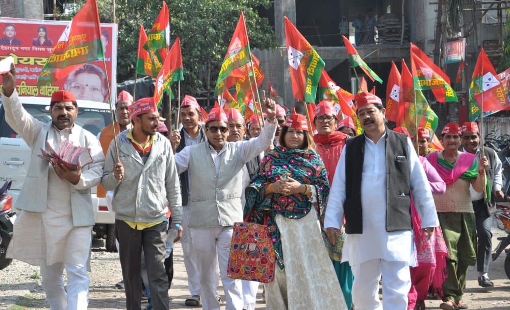 nikay chunav 2018 convincing ends door to door campaign