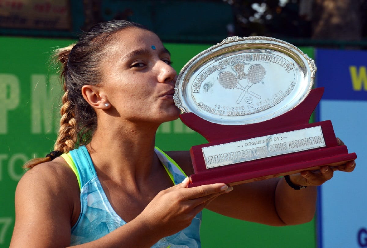 ITF Women's Tennis Tournament Players of Indonesia and China won the final match