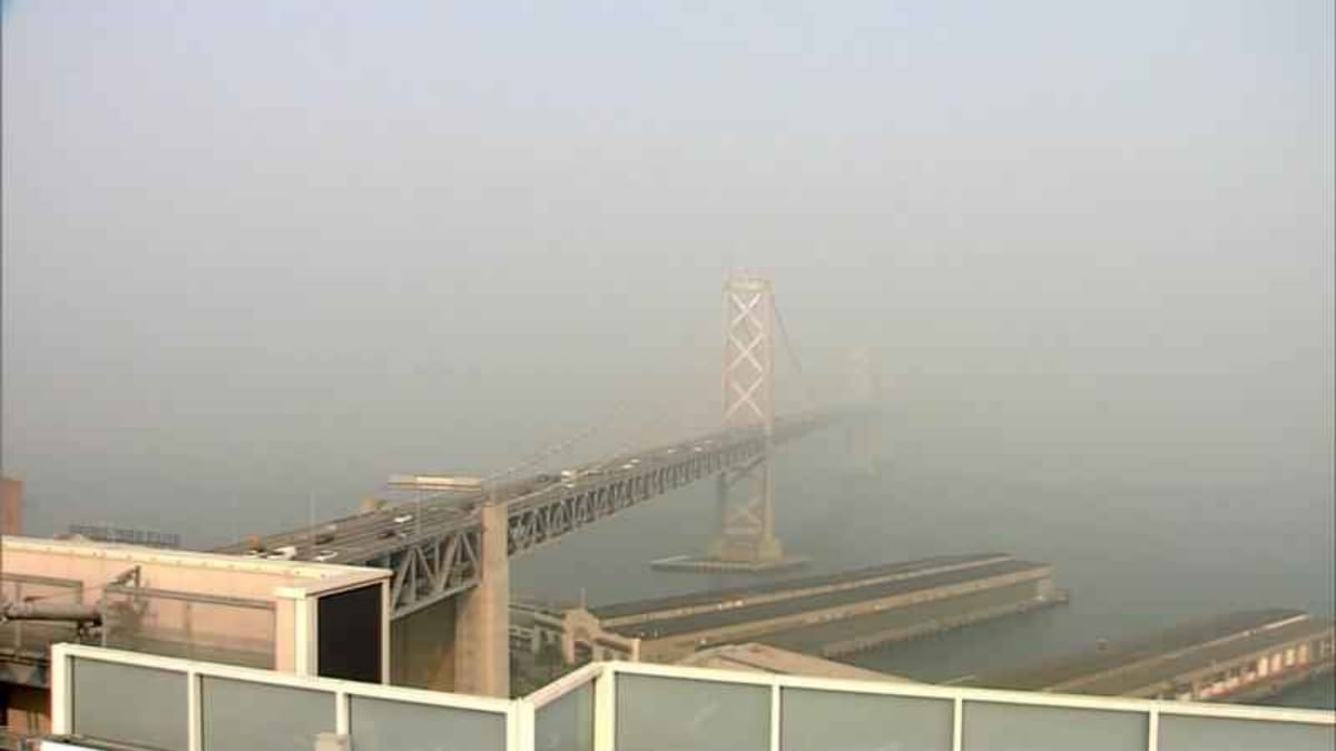 Due to california forest fire smoke, 200 flights delay in san francisco