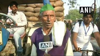 barabanki farmers protest for  Grain purchase