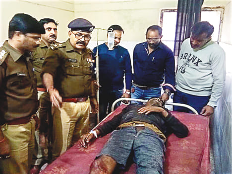 Truck robber Injured in encounter, including three associates arrested