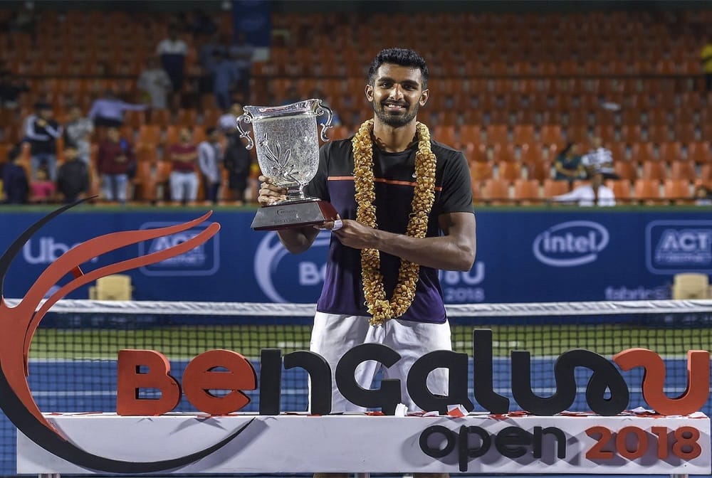 Prajnesh Gunneswaran win Bengaluru Open ATP Challenger title to defeate Saketh Myneni
