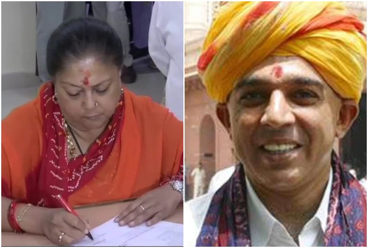 Rajasthan assembly election 2018: wife campaigning for Manvendra singh