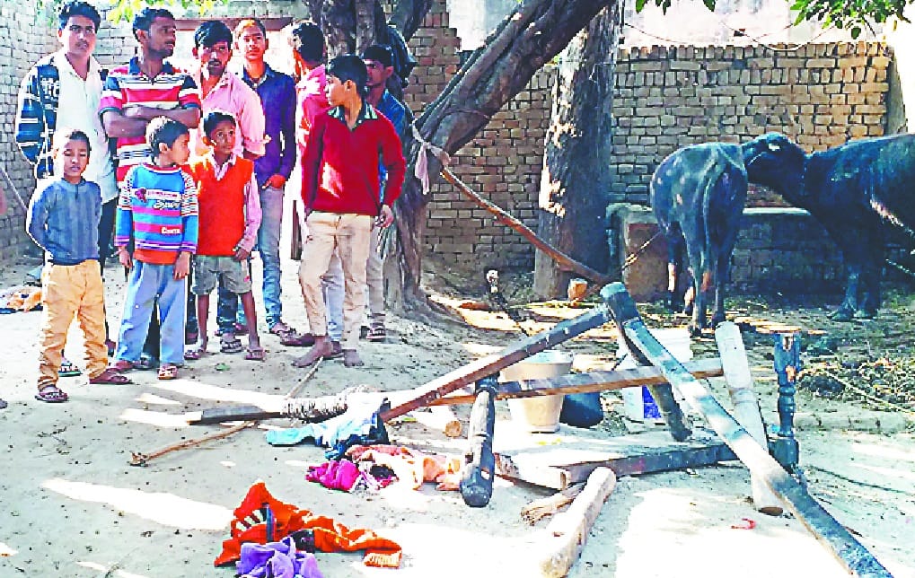 mombatti se rajaai me aag lagi