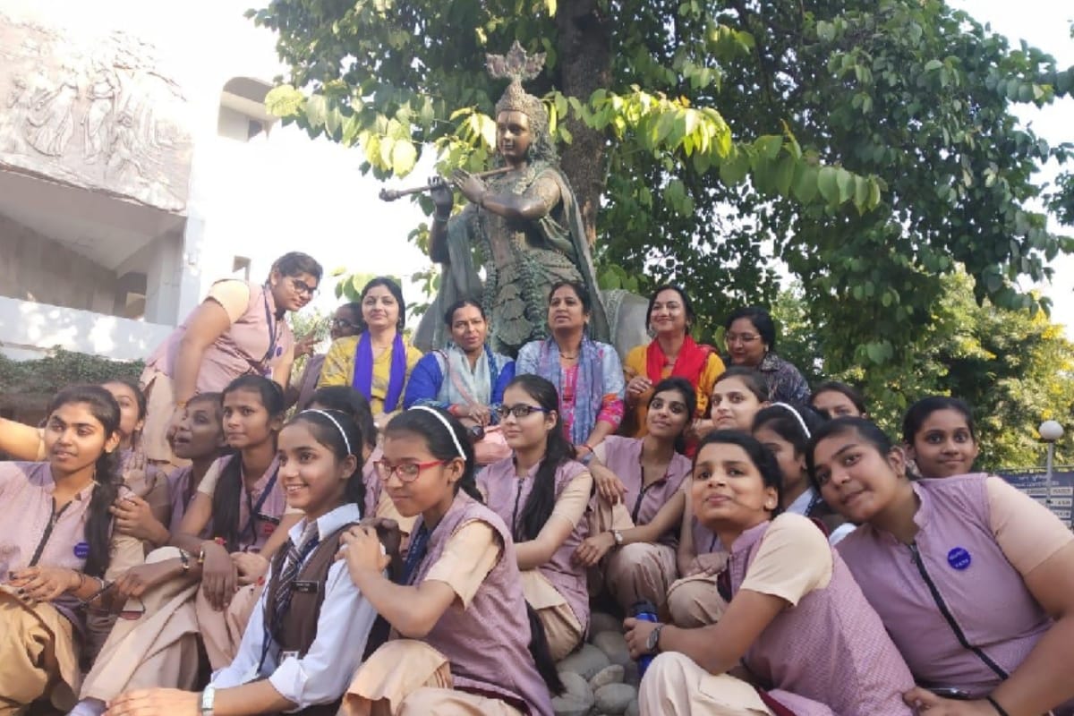 केके पब्लिक स्कूल के बच्चों ने किया कुरूक्षेत्र का भ्रमण-जाना महाभारत का इतिहास