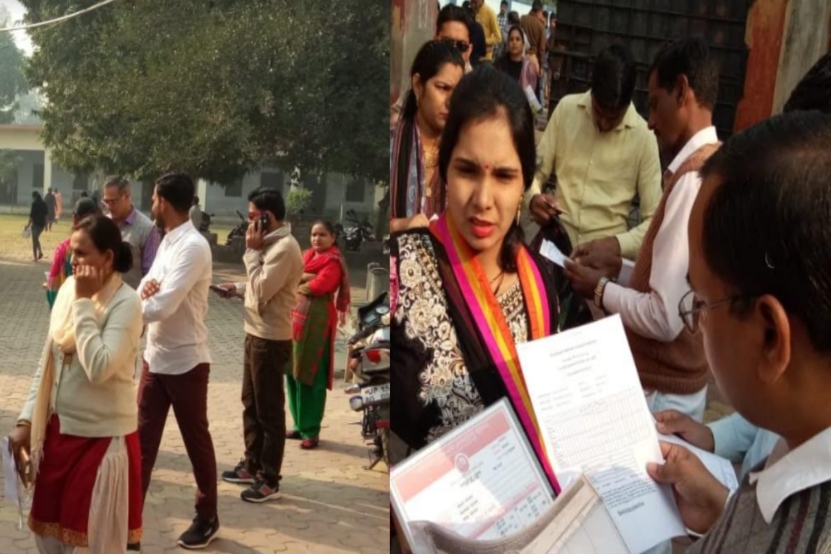 TET exams today under high security arrangements in meerut, hundreds of  candidates miss the exam