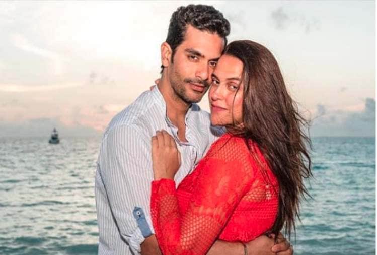 neha dhupia and angad bedi blessed with a baby girl