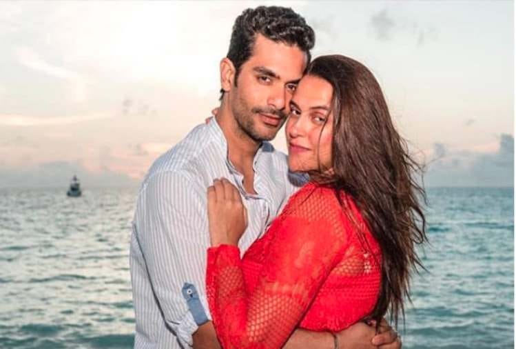 neha dhupia and angad bedi blessed with a baby girl