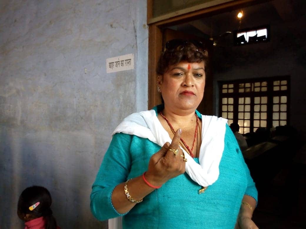 uttarakhand nikay chunav 2018 voting rush of voters in polling booth