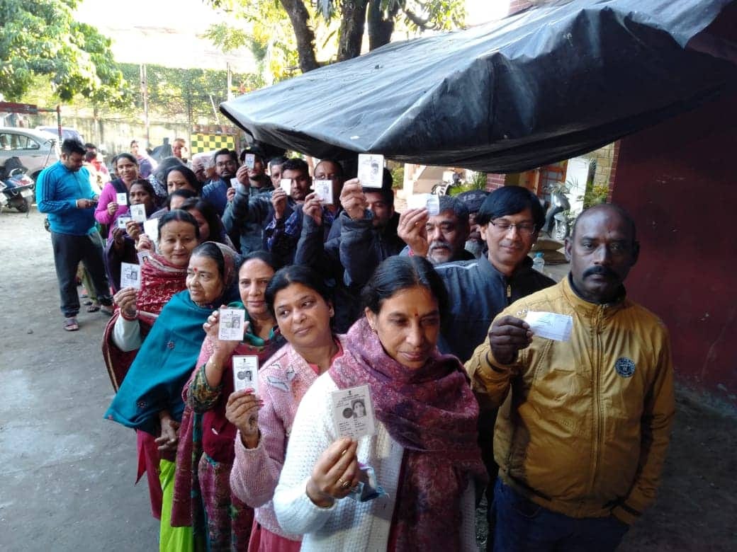 nikay chunav 2018 voting details of uttarakhand 1148 posts