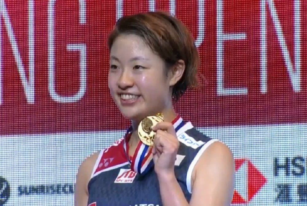 Nozomi Okuhara beat Ratchanok Intanon to claim the womens singles Hong Kong Open Titles