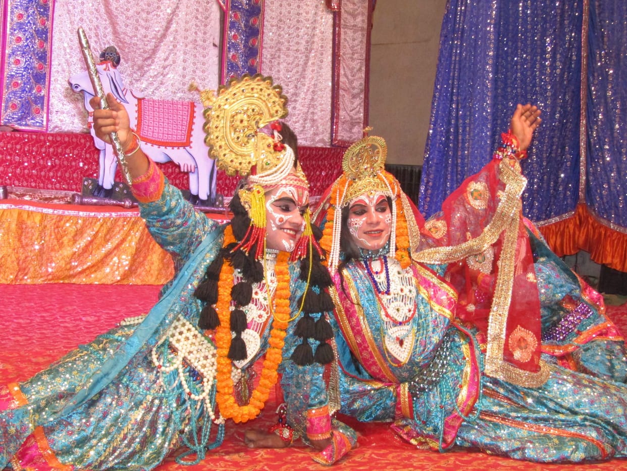 Krishna's saw Leela