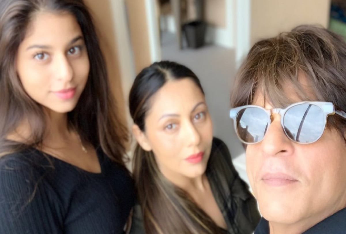 shahrukh khan arrives newyork to rishi kapoor