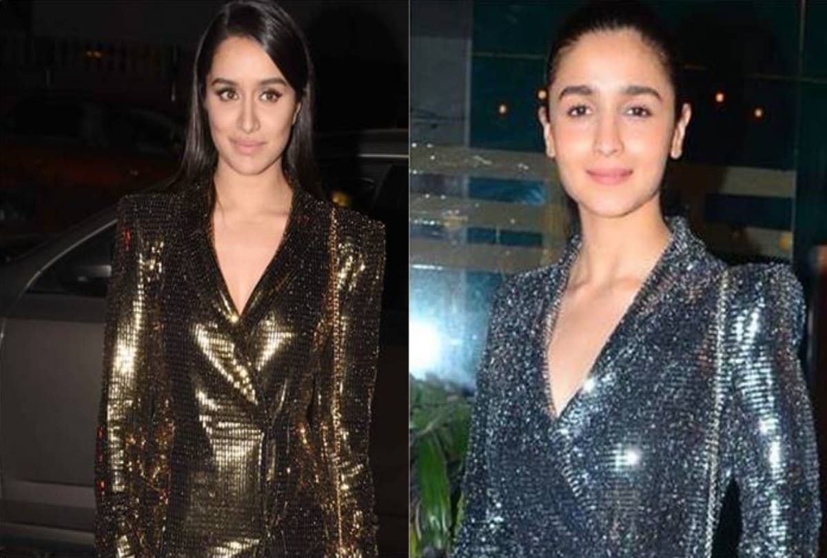 Shraddha Kapoor or Alia Bhatt Who wore this shimmery dress better