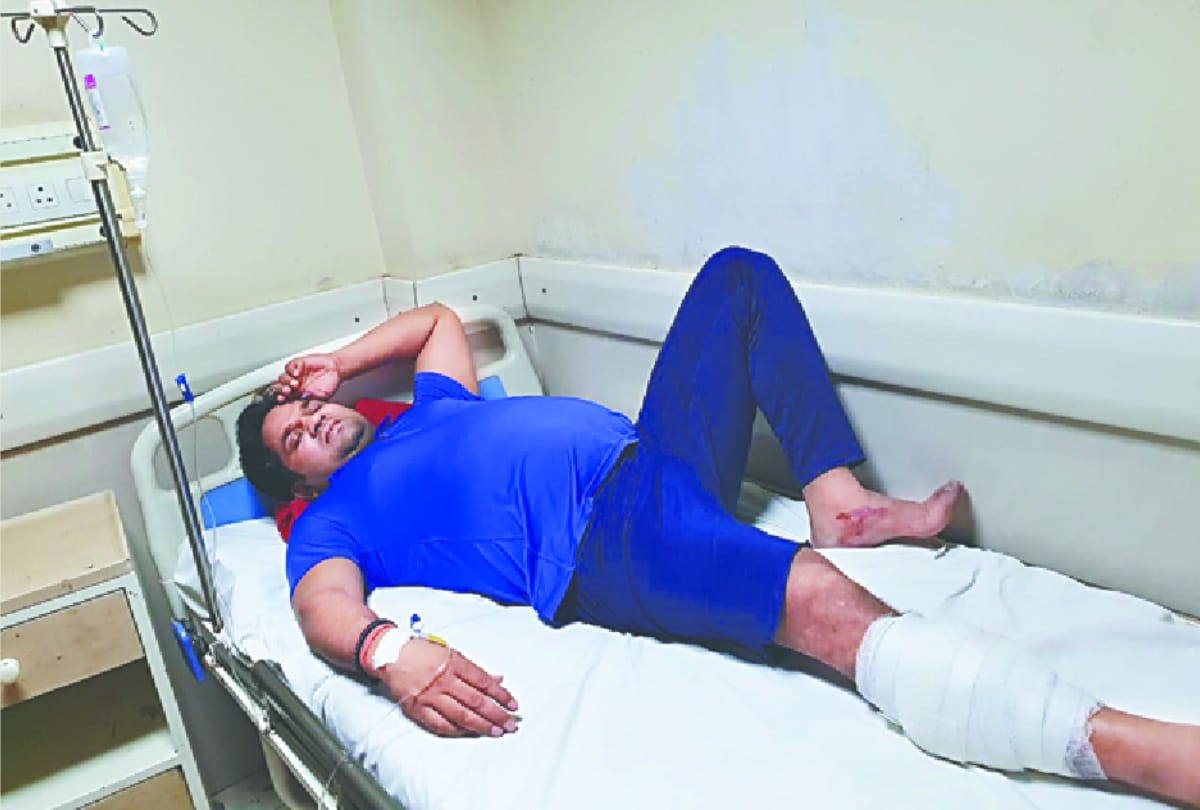 Sundar Bhati gang Sharp shooter injured in Police encounter