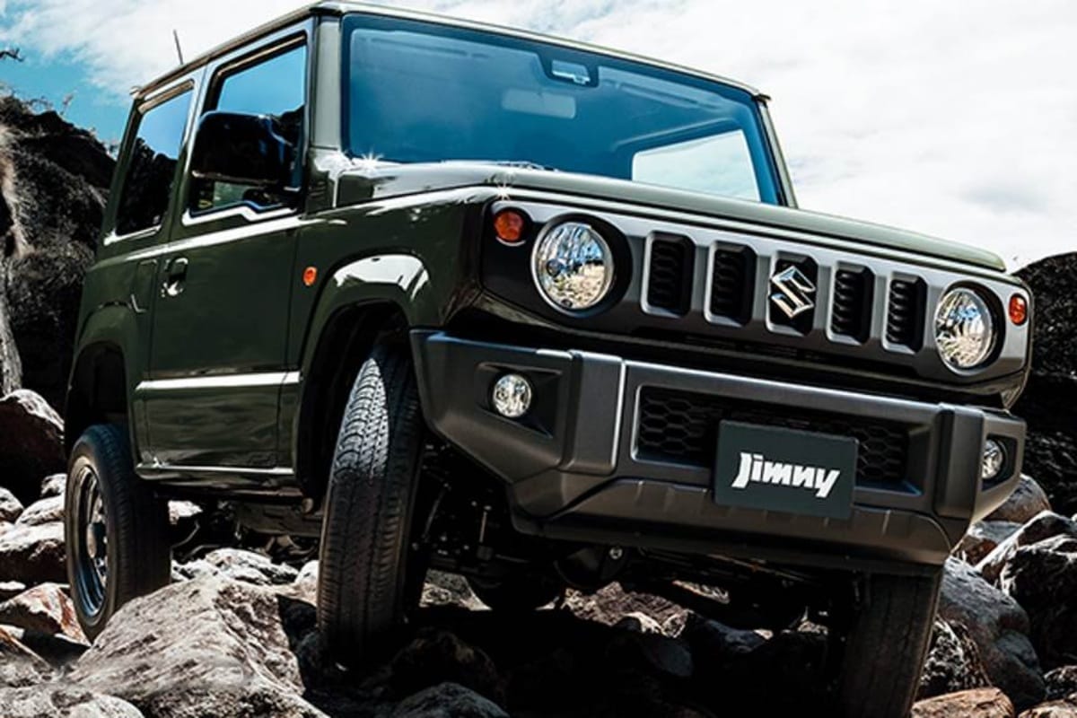 Suzuki Jimny 5-Door Model Spotted during testing maruti suzuki jimny 5 door launch date in india