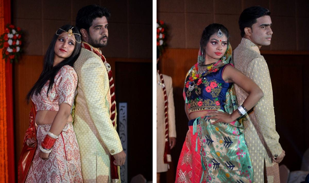 Ramp walk on JSI program in varanasi