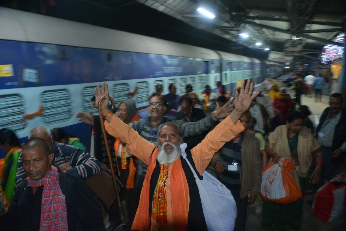 Ramayana express passanger health goes down in varanasi but no any care