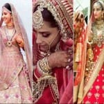 Sonam Kapoor Anushka Sharma Neha Dhupia Deepika Padukone Whose wedding look did you like better