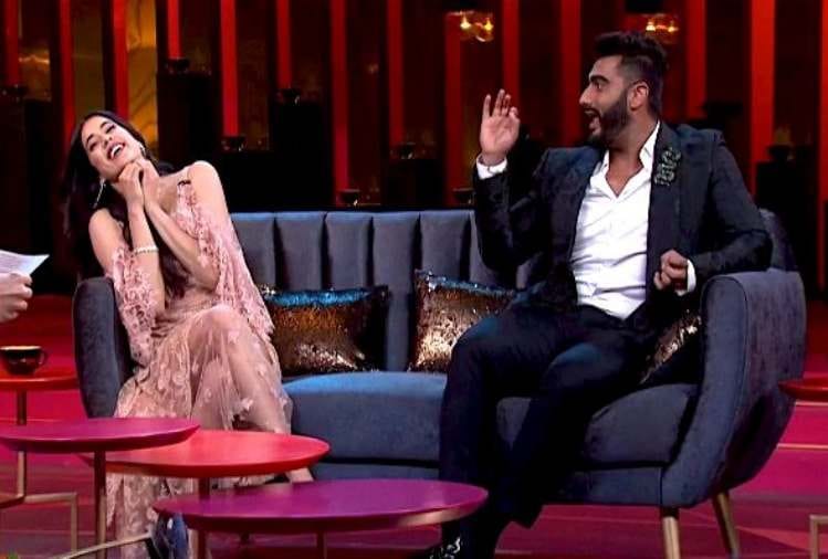 arjun kapoor revealed which actor dated with janhvi kapoor on karan johar talk show