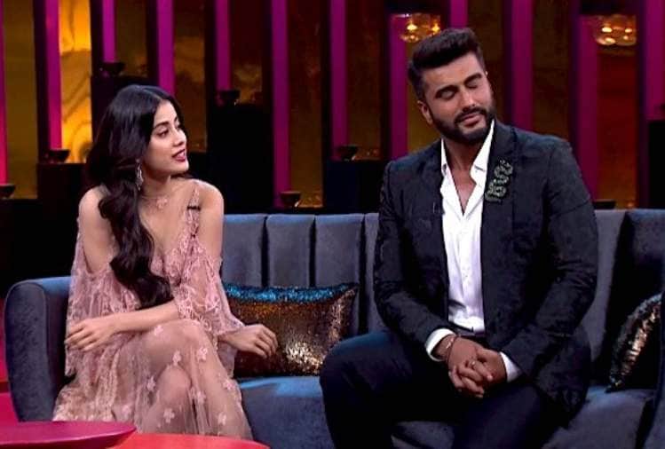 arjun kapoor revealed which actor dated with janhvi kapoor on karan johar talk show