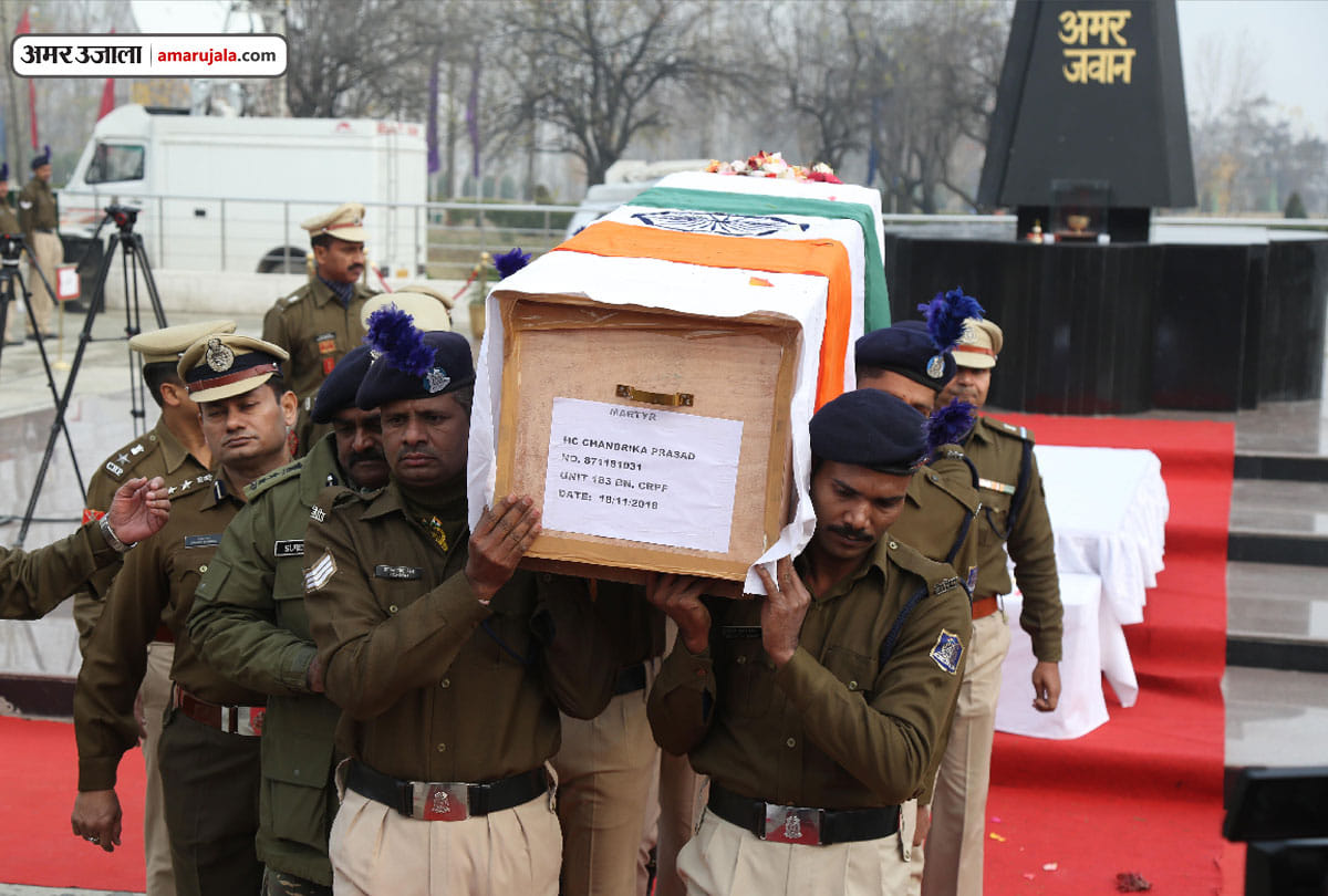 crpf jawan martyred in pulwama jammu kashmir militant attack,last rites in uttarakhand