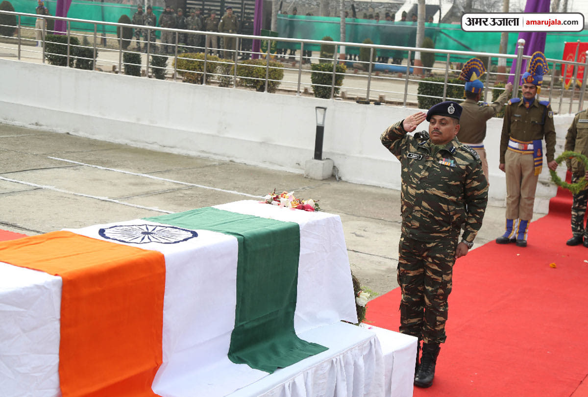 crpf jawan martyred in pulwama jammu kashmir militant attack,last rites in uttarakhand
