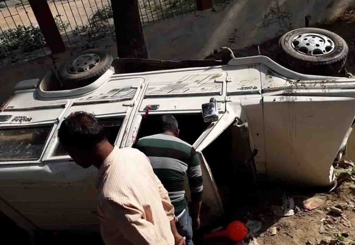 road accident in chitrakoot district