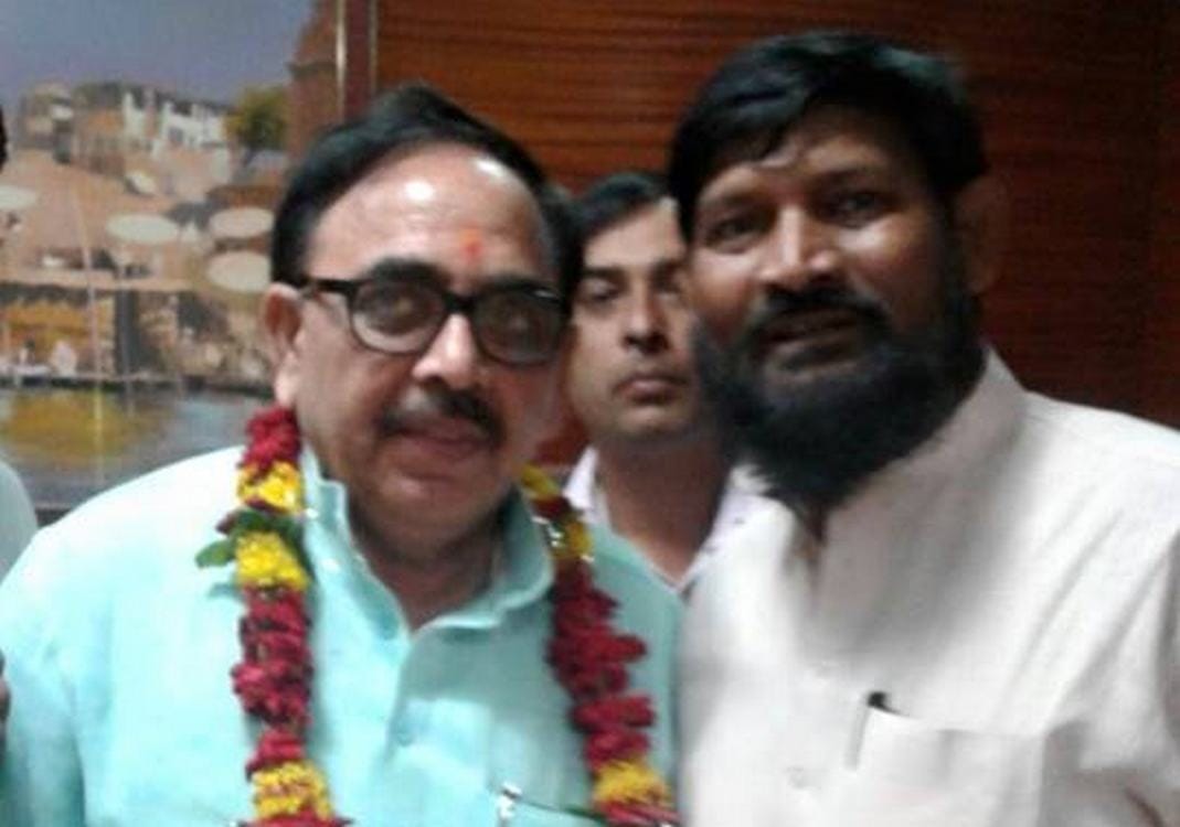 BJP MLA dinanath bhasker criticise his own party