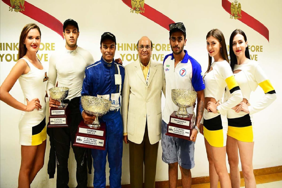 karthik tharani and raghul rangasamy won jk tyre national racing championship