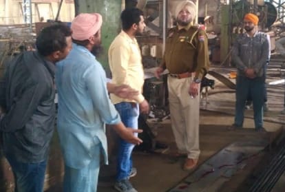 big accidentat at a factory in Kapurthala, two workers died