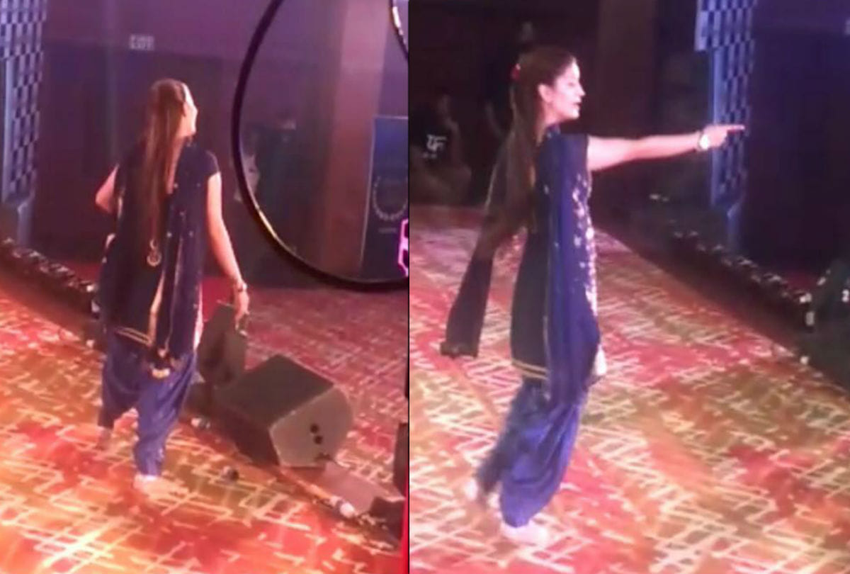 sapna choudhary dance video and photos goes viral on social media in agra