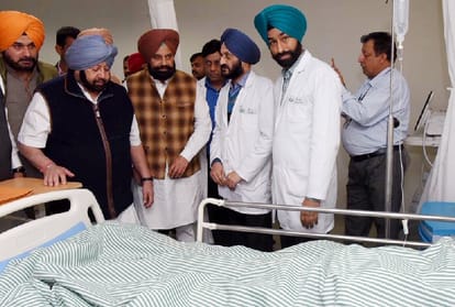 Punjab's CM Amarinder Singh said that the hand of Pakistan was behind the attack