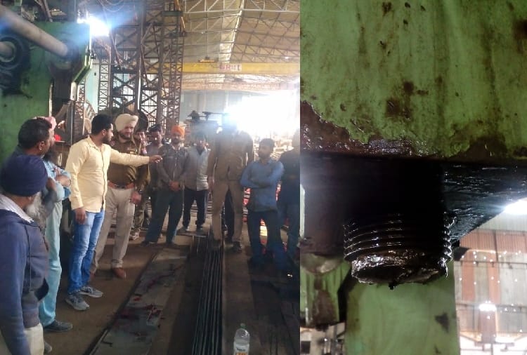 big accidentat at a factory in Kapurthala, two workers died